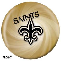 New Orleans Saints NFL Helmet Logo Bowling Ball