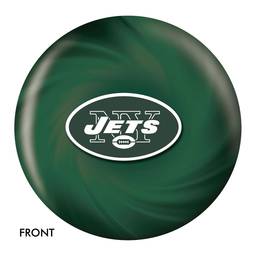 New York Jets NFL Helmet Logo Bowling Ball