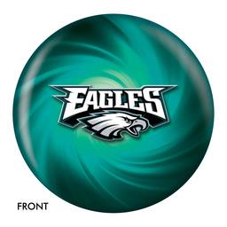 Philadelphia Eagles NFL Helmet Logo Bowling Ball