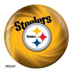 Pittsburgh Steelers NFL Helmet Logo Bowling Ball
