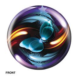 Butterfly Swirl Exclusive Bowling Ball by Bowlerstore