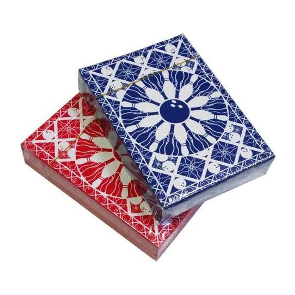 Bowling Standard Playing Cards- Red Deck