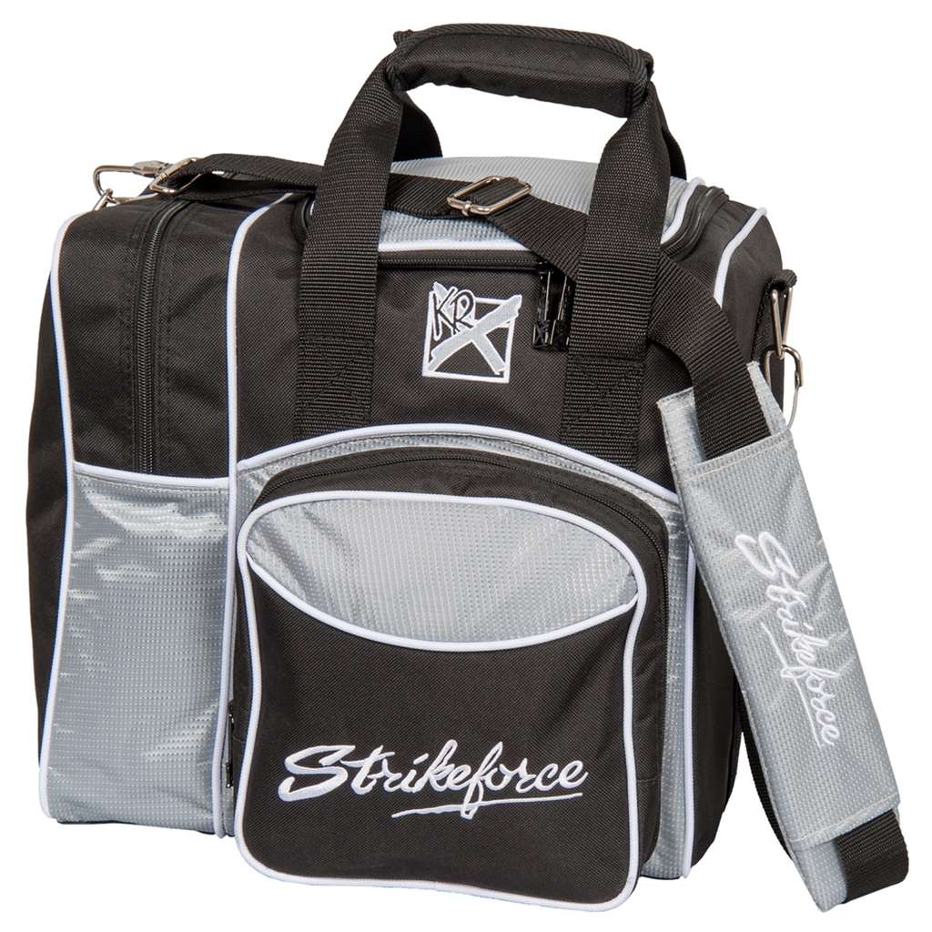 KR Strikeforce Flexx Single Bowling Bag- Silver