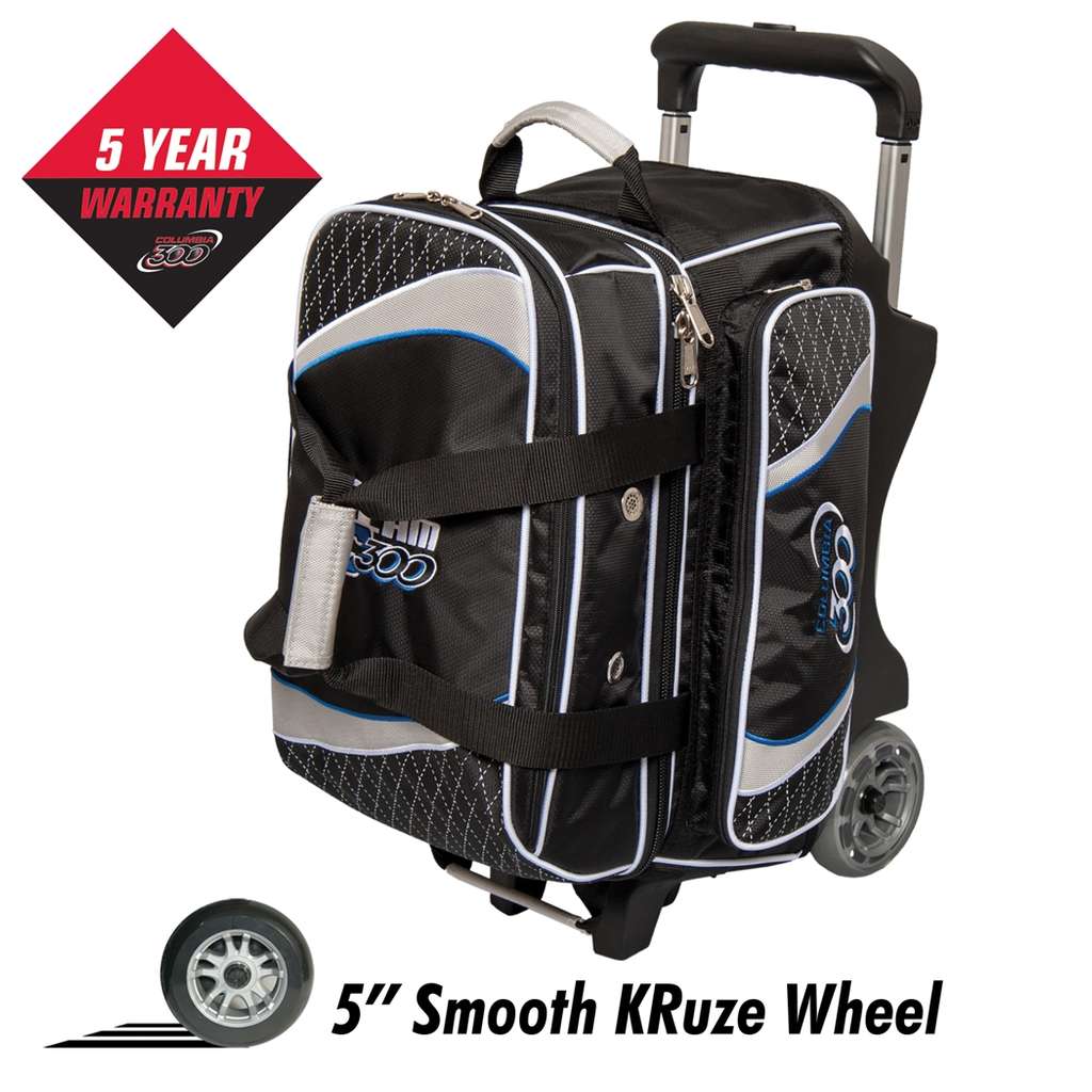 Team Columbia 300 Double Deluxe Roller Bowling Bag