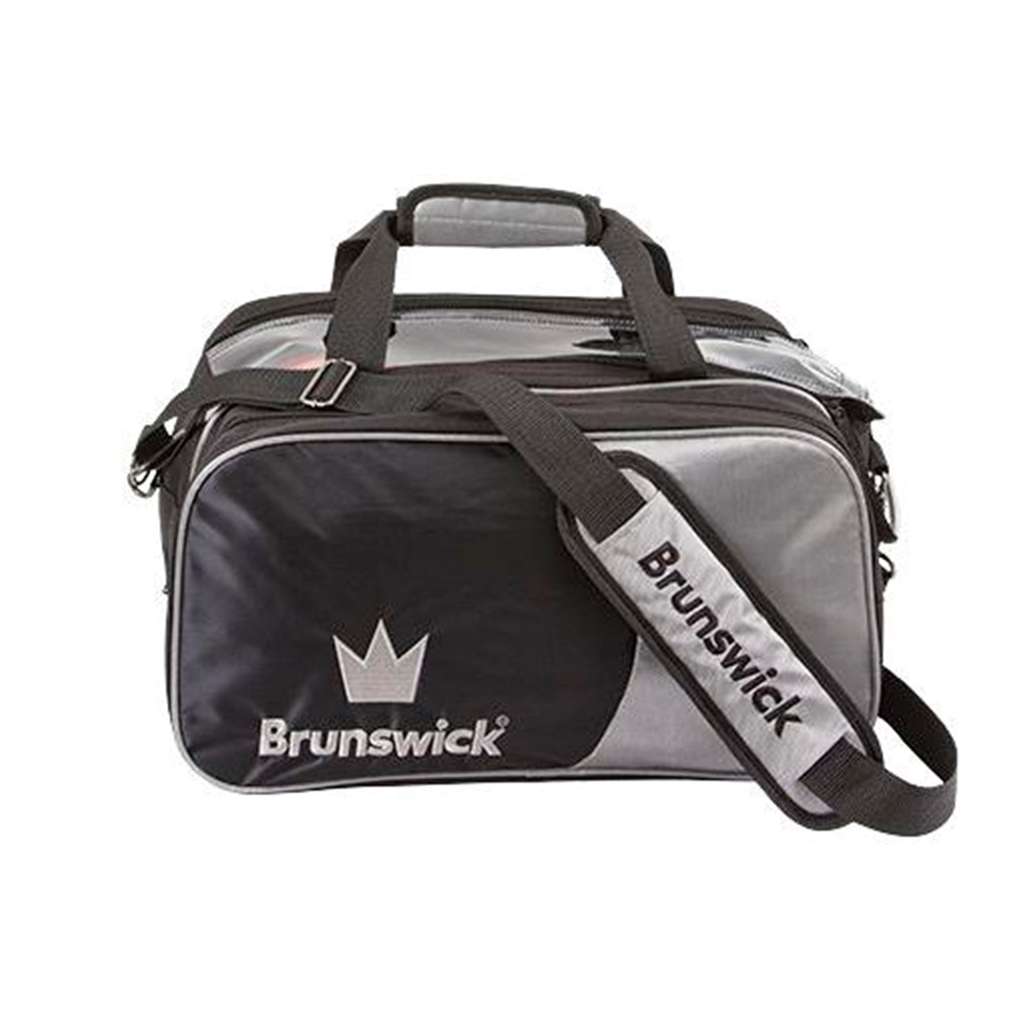 Brunswick Crown Double Tote With Pouch Bowling Bag- Many Colors Available