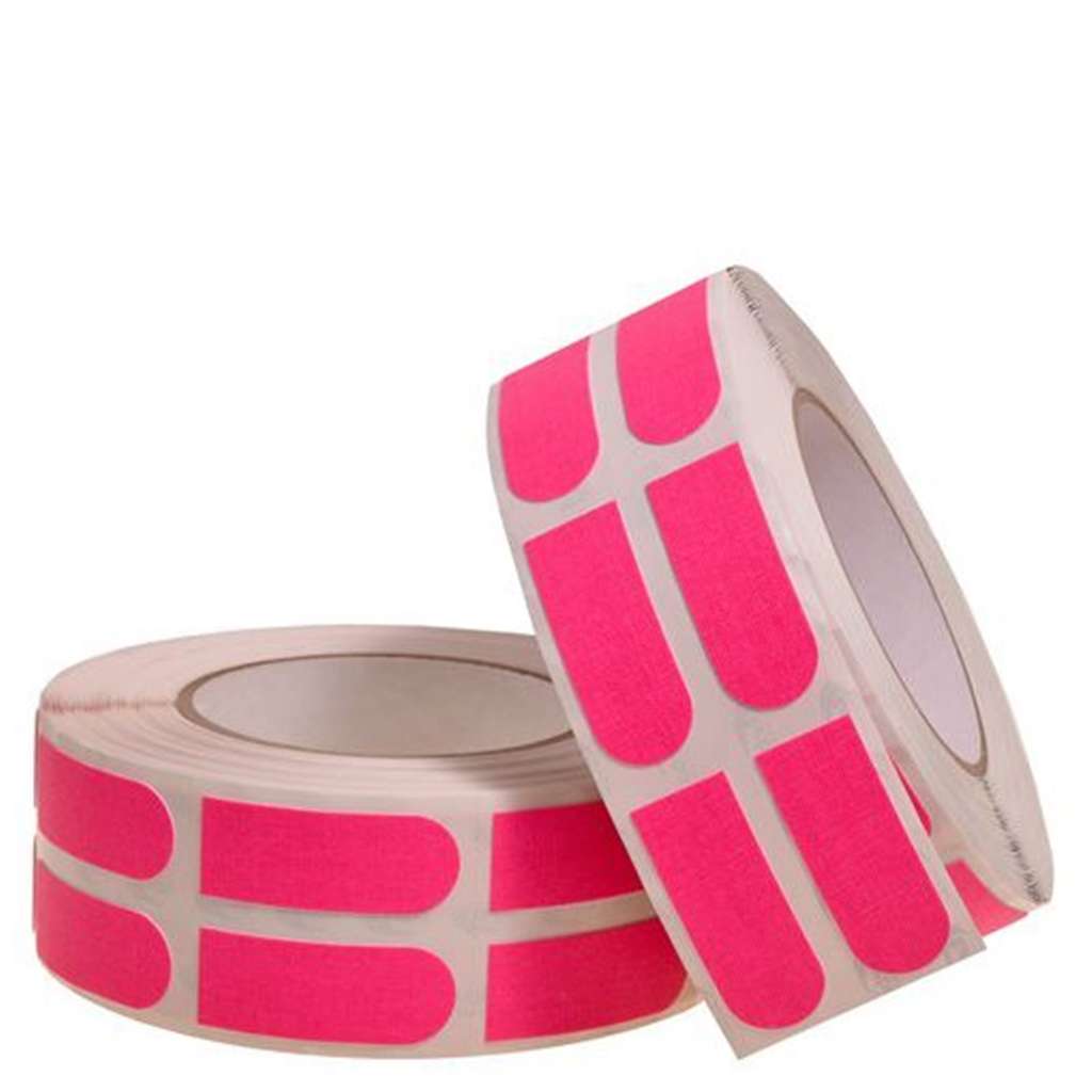 Turbo Grips Strip Tape 500 Piece Neon Pink- 3/4 Inch