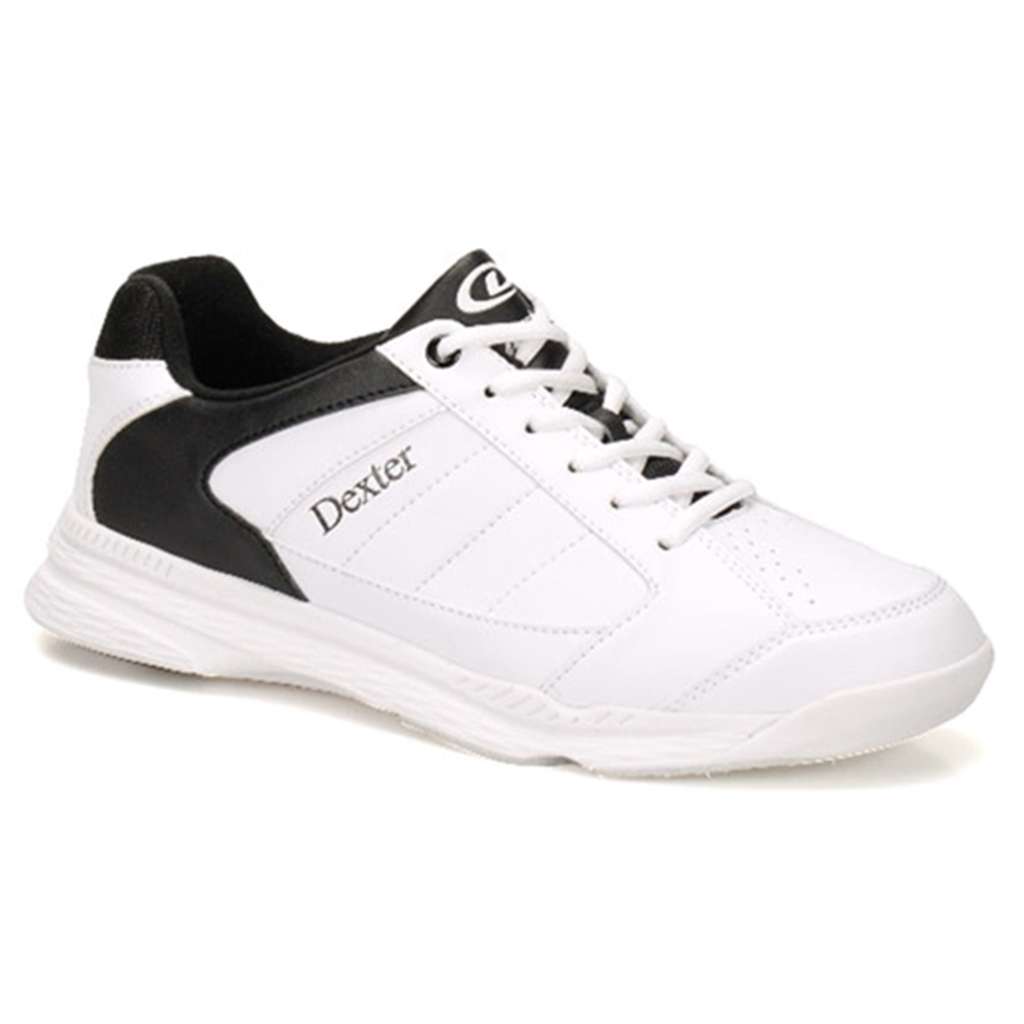 Dexter Mens Ricky IV Bowling Shoes- White/Black | Free Shipping