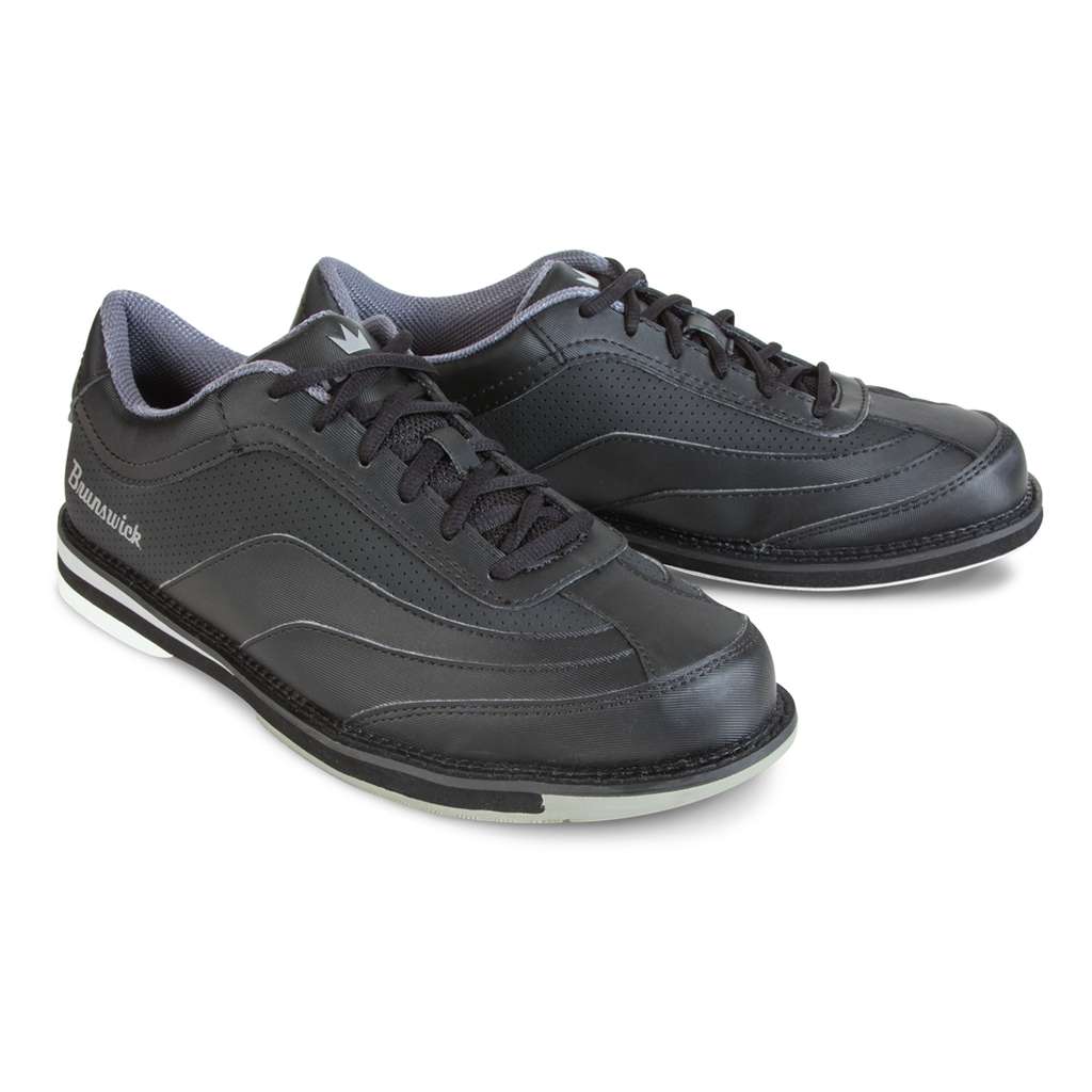 Brunswick Mens Rampage Bowling Shoes Wide- Black