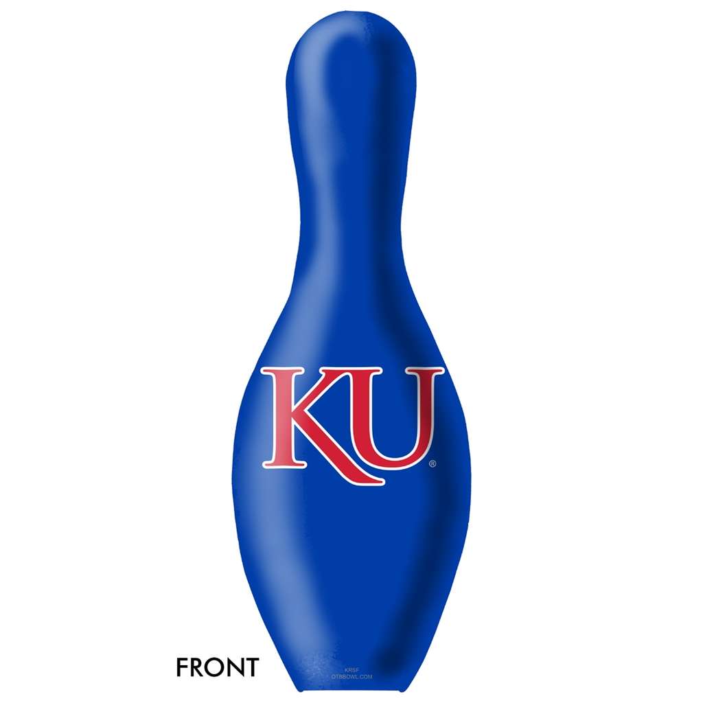 Kansas Jayhawks Bowling Pin