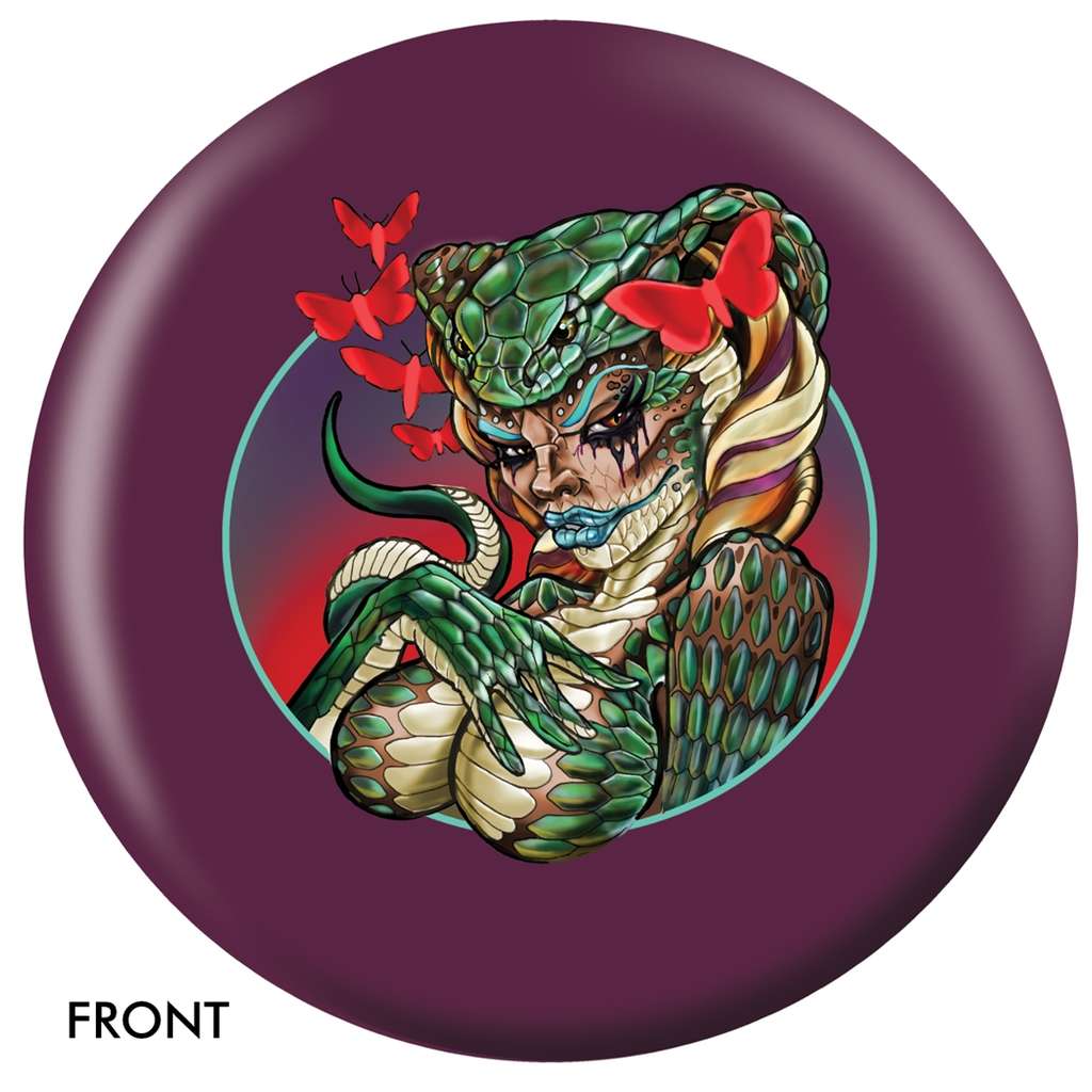 JDANGER Cobra Girl Bowling Ball