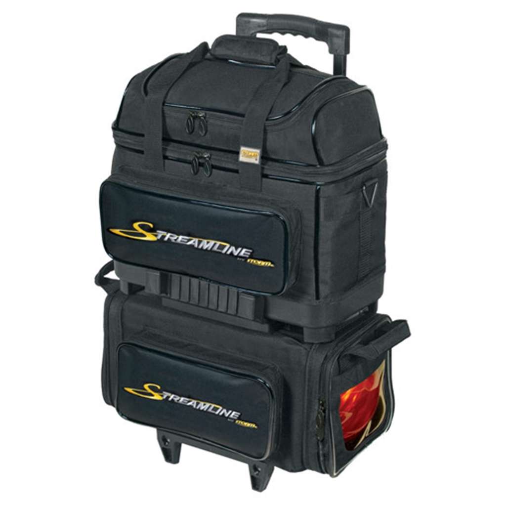 Storm Streamline 4 Ball Roller Bowling Bag- Black