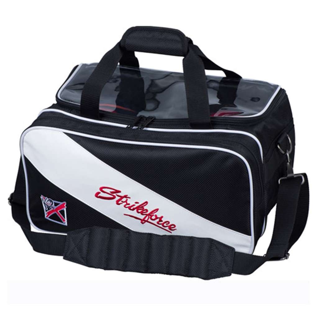 KR Strikeforce Bowling Fast Double Bowling Ball Tote with Shoe Pouch