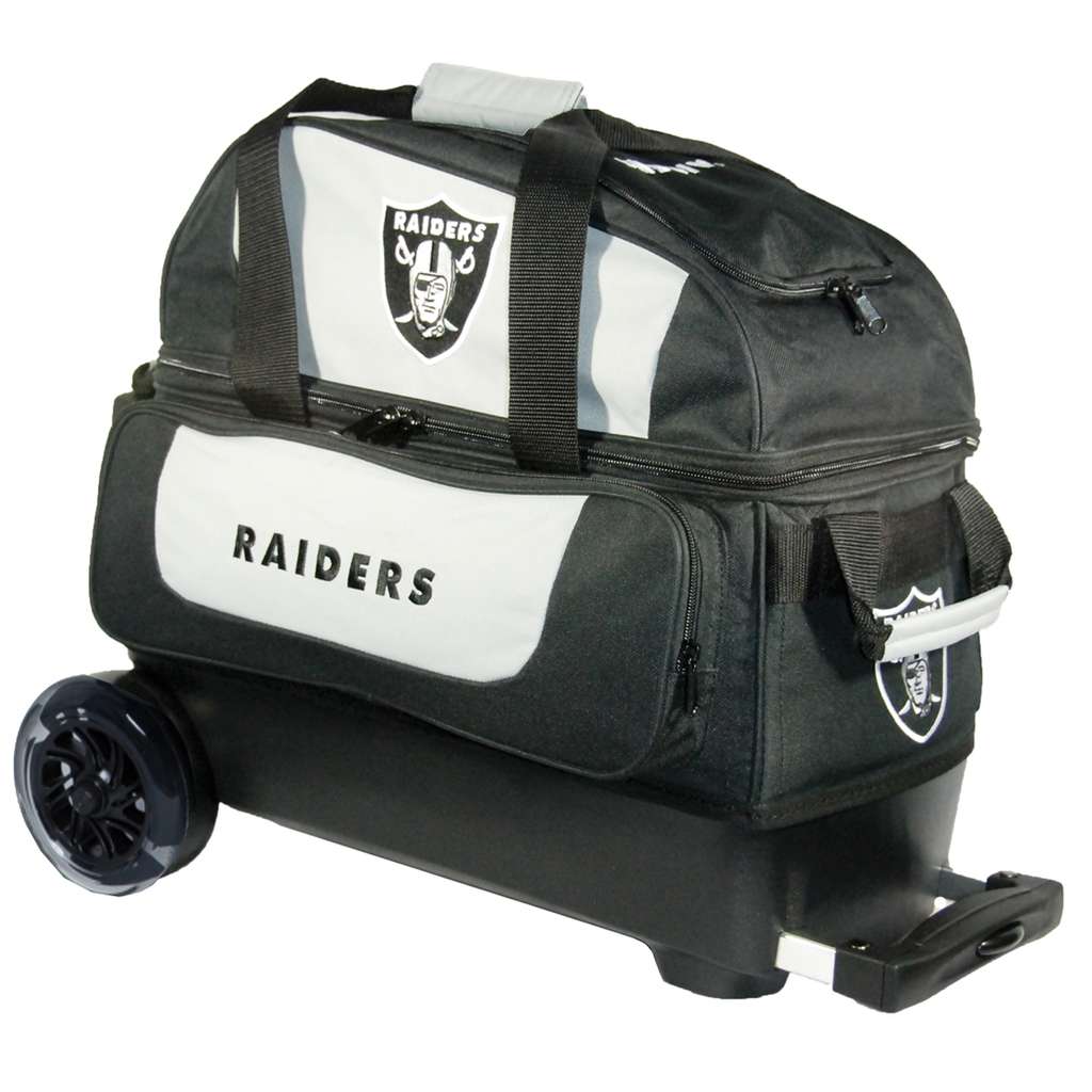 Raiders 2 Ball Roller Bowling Bag