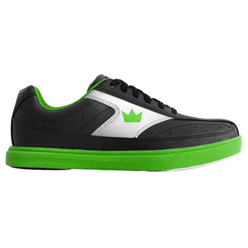 Brunswick Mens Renegade Bowling Shoes - Black/Neon Green