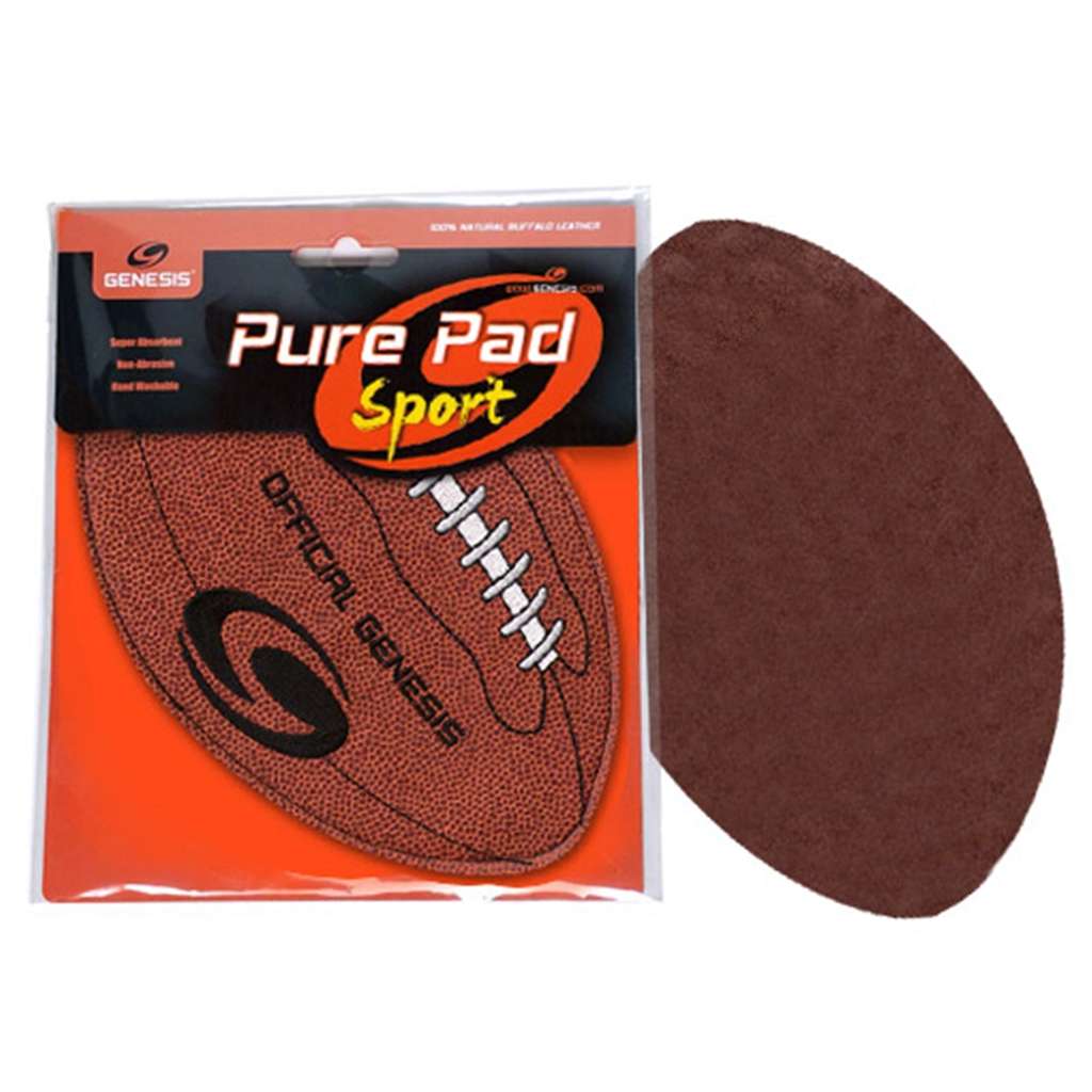 Genesis Pure Pad Sport Bowling Ball Wipe Pad- Football