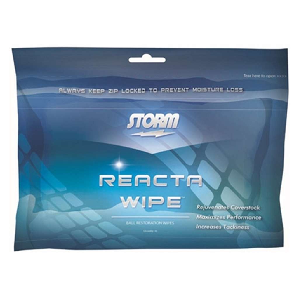 Storm Reacta Wipe Bowling Ball Cleaner Wipes - Dozen