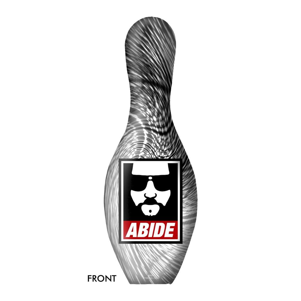 Artist Bill Green - Big Lebowski Abide Bowling Pin