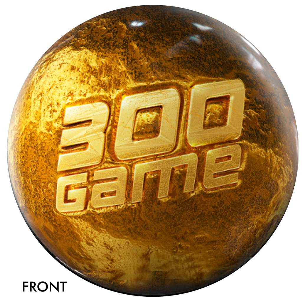 300 Game Award Bowling Ball - Gold