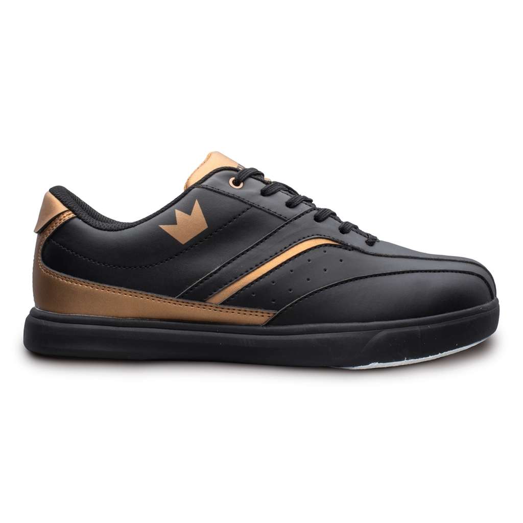Brunswick Mens Vapor Bowling Shoes- Black/Copper