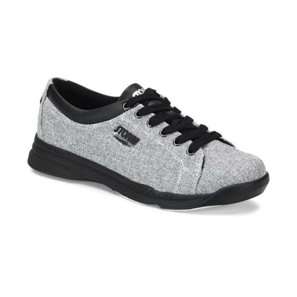 Storm Mens Bill Bowling Shoes Grey Twill/Black
