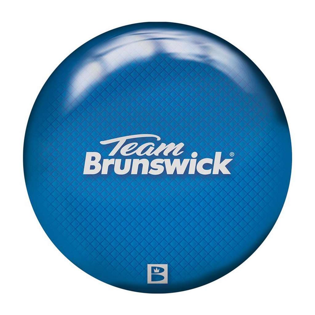 Brunswick Team Brunswick PRE-DRILLED Bowling Ball - Blue/Silver