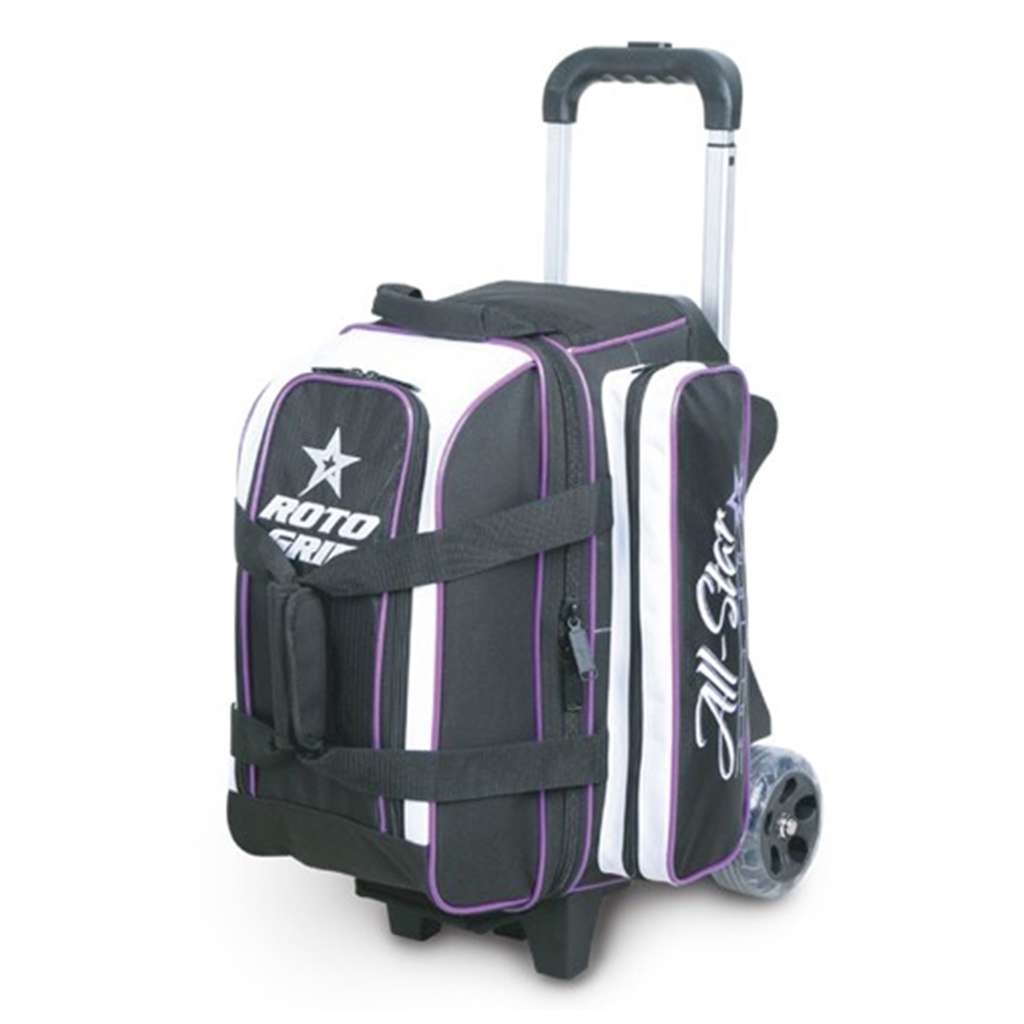 Roto Grip 2 Ball Roller Bowling Bag All Star Edition- Purple