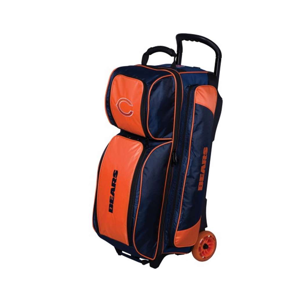 NFL Triple Roller Bowling Bag- Chicago Bears