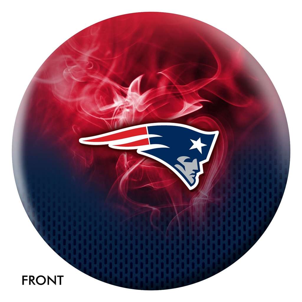 New England Patriots NFL On Fire Bowling Ball