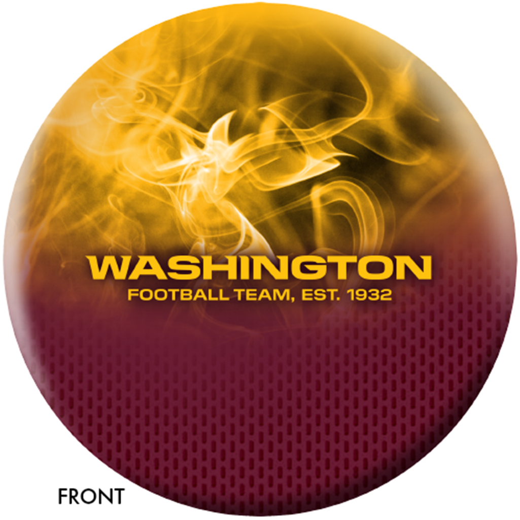Washington Redskins NFL On Fire Bowling Ball 