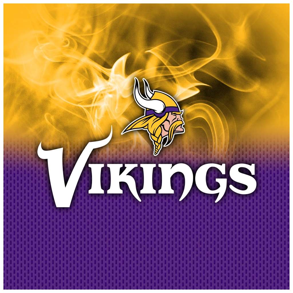Minnesota Vikings NFL On Fire Towel