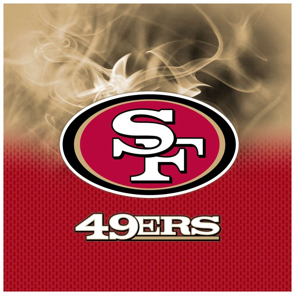 San Francisco 49ers NFL On Fire Towel 