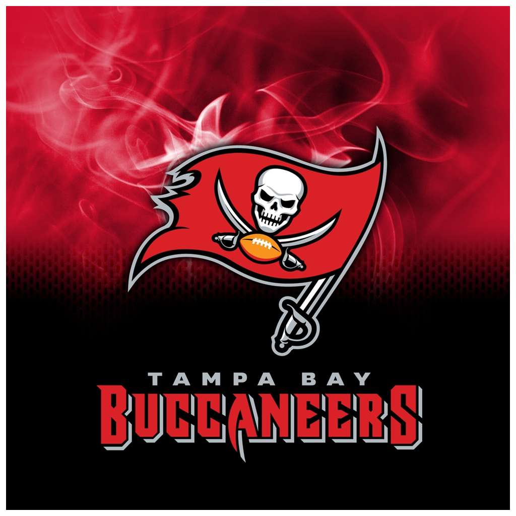 Tampa Bay Buccaneers NFL On Fire Towel  