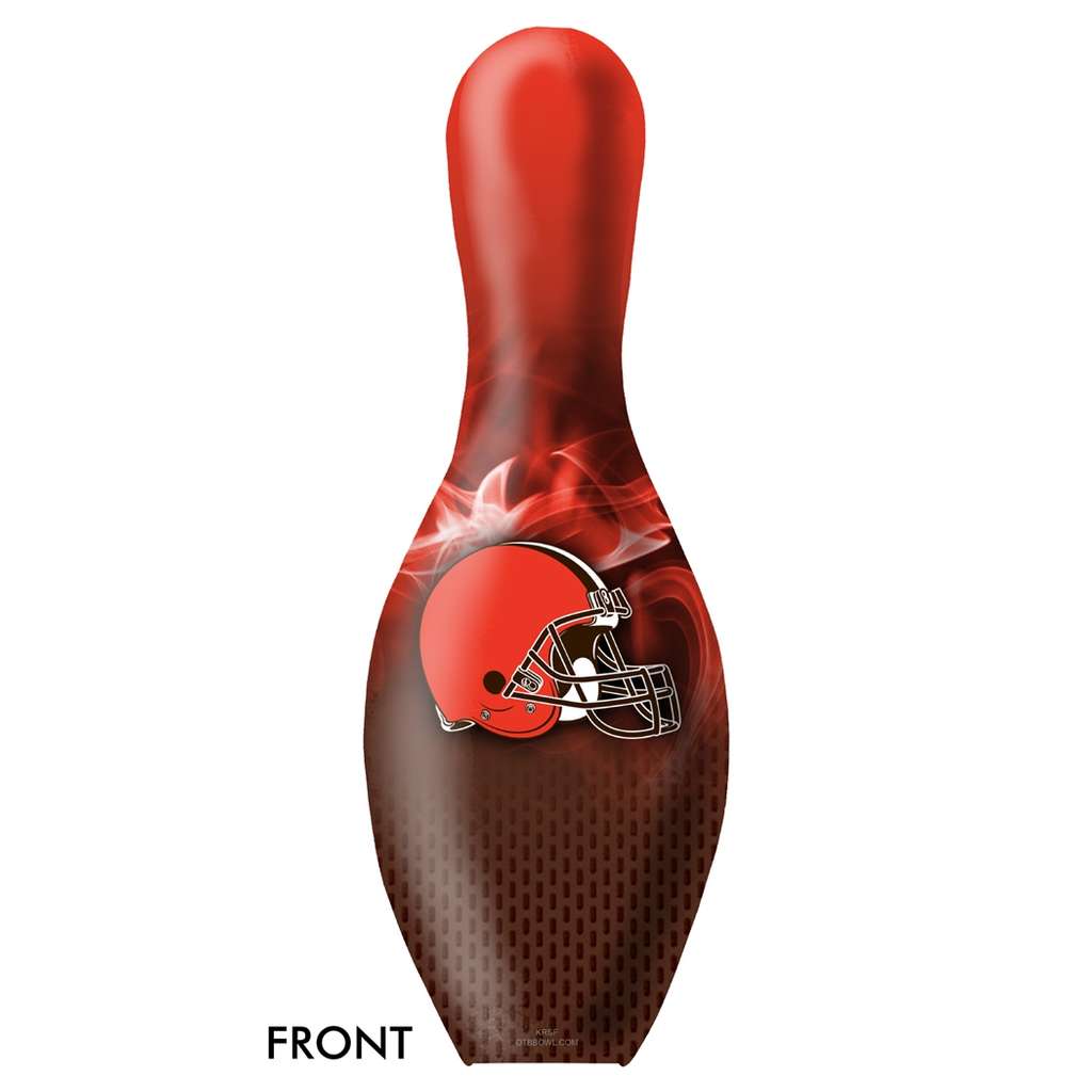 Cleveland Browns NFL On Fire Bowling Pin  