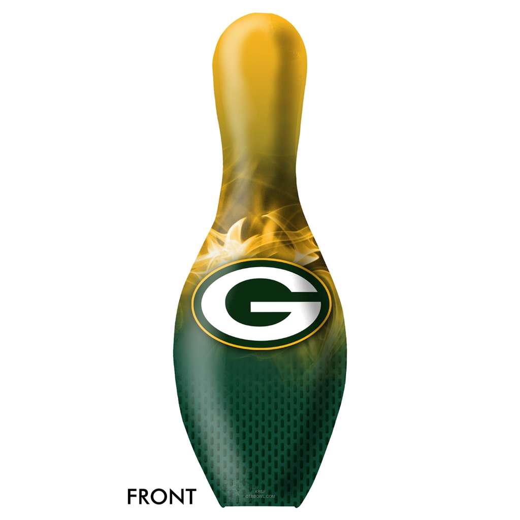 Greenbay Packers NFL On Fire Bowling Pin