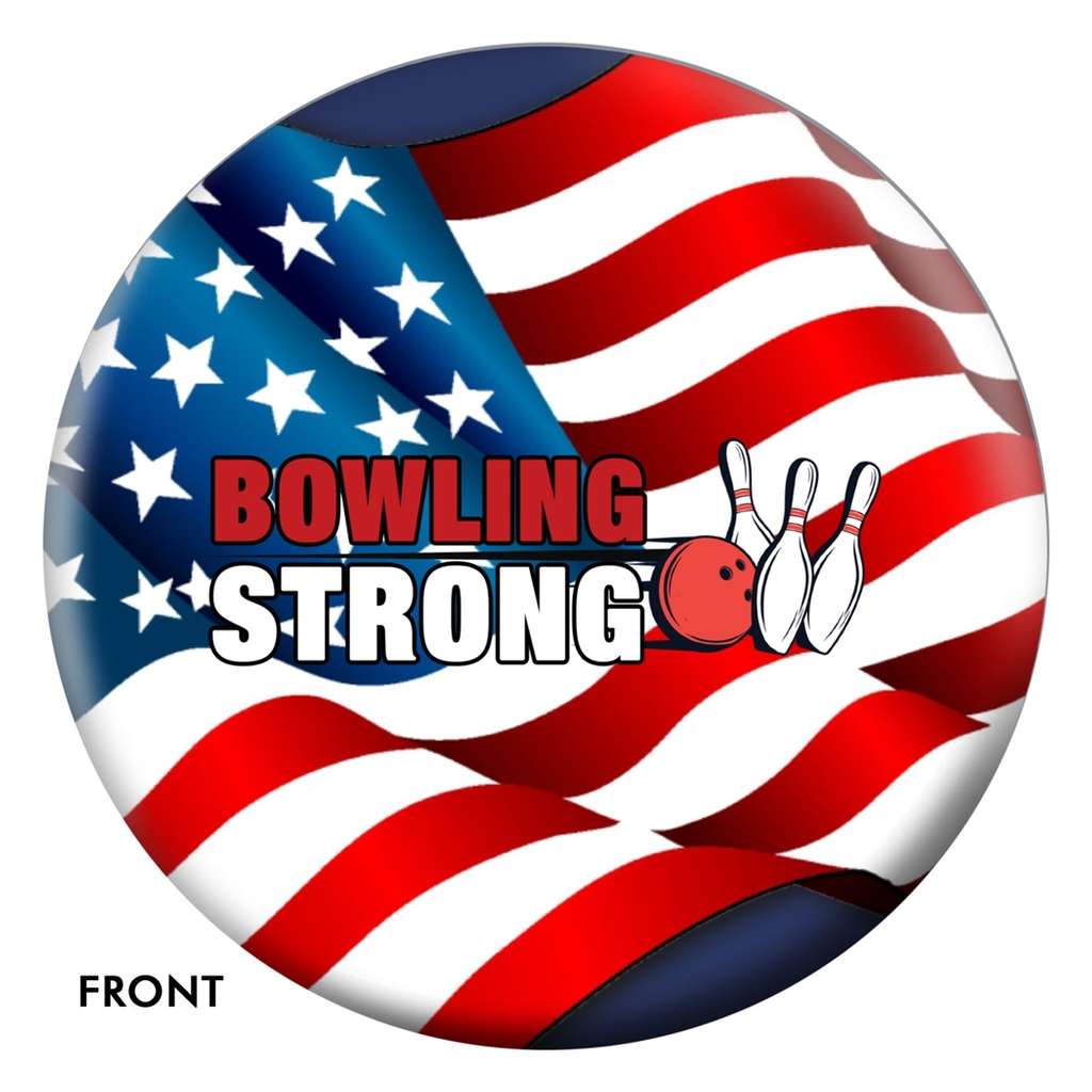 OTB Bowling Strong US Flag Bowling Ball