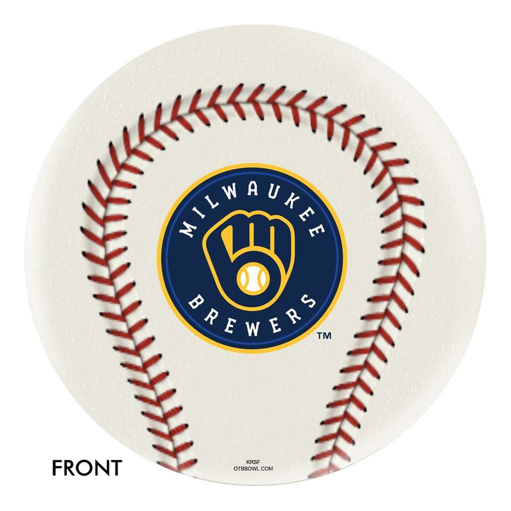 MLB - Baseball - Milwaukee Brewers Bowling Ball