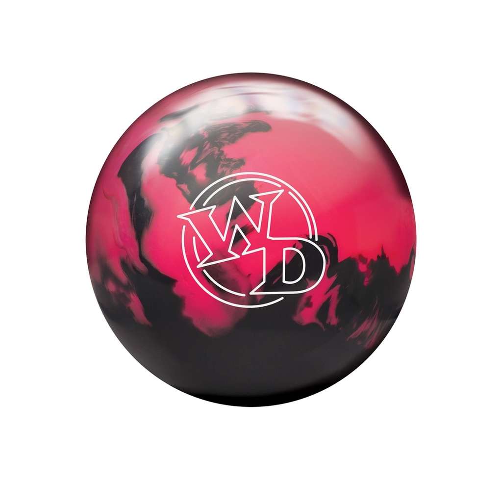 Columbia 300  White Dot PRE-DRILLED Bowling Ball - Pink/Black 