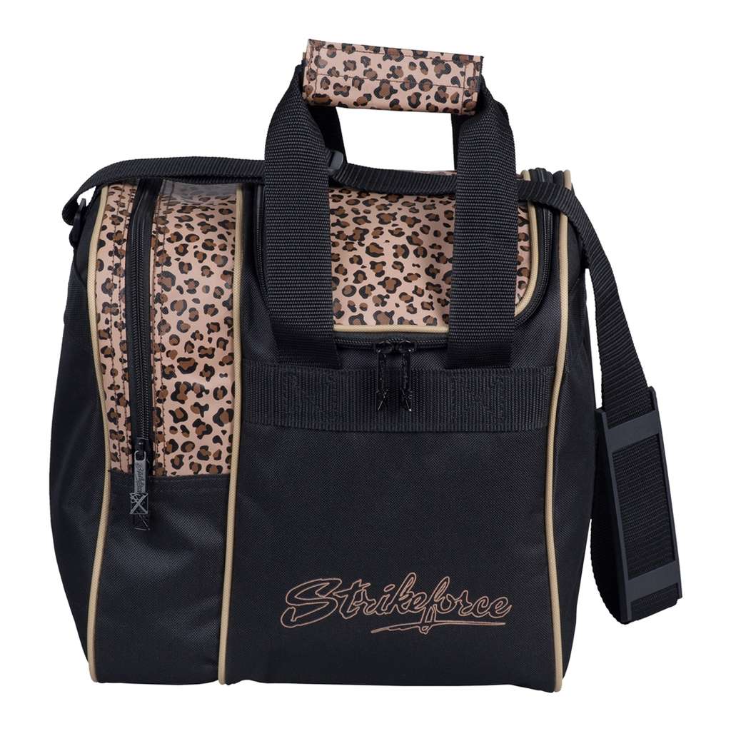 KR Rook Single Tote Bowling Bag - Leopard