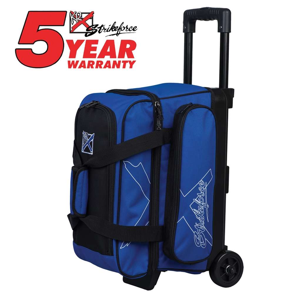 KR Hybrid Double Roller Bowling Bag- Royal