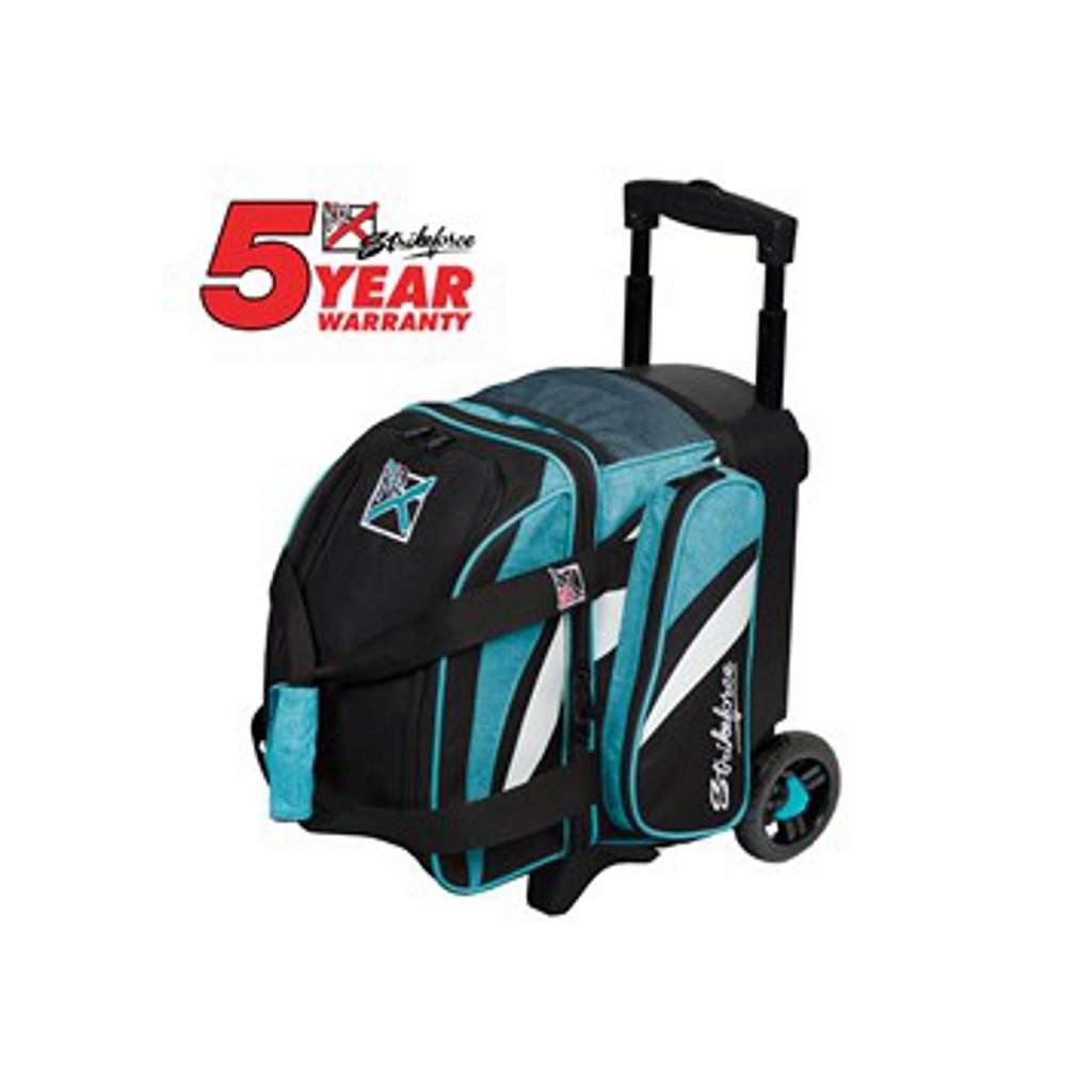 KR Cruiser Single Roller Bowling Bag- Teal/Black