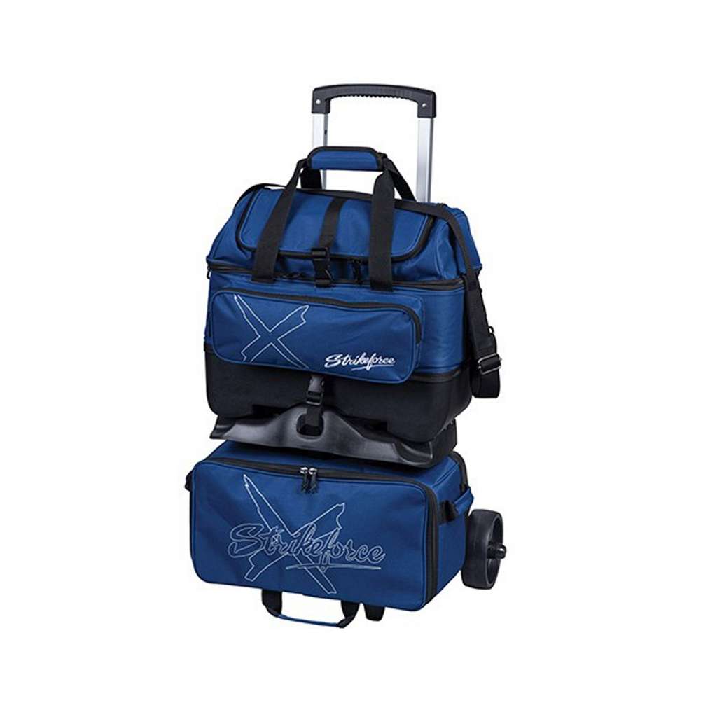 KR Hybrid X 4 Ball Roller Bowling Bag - Navy