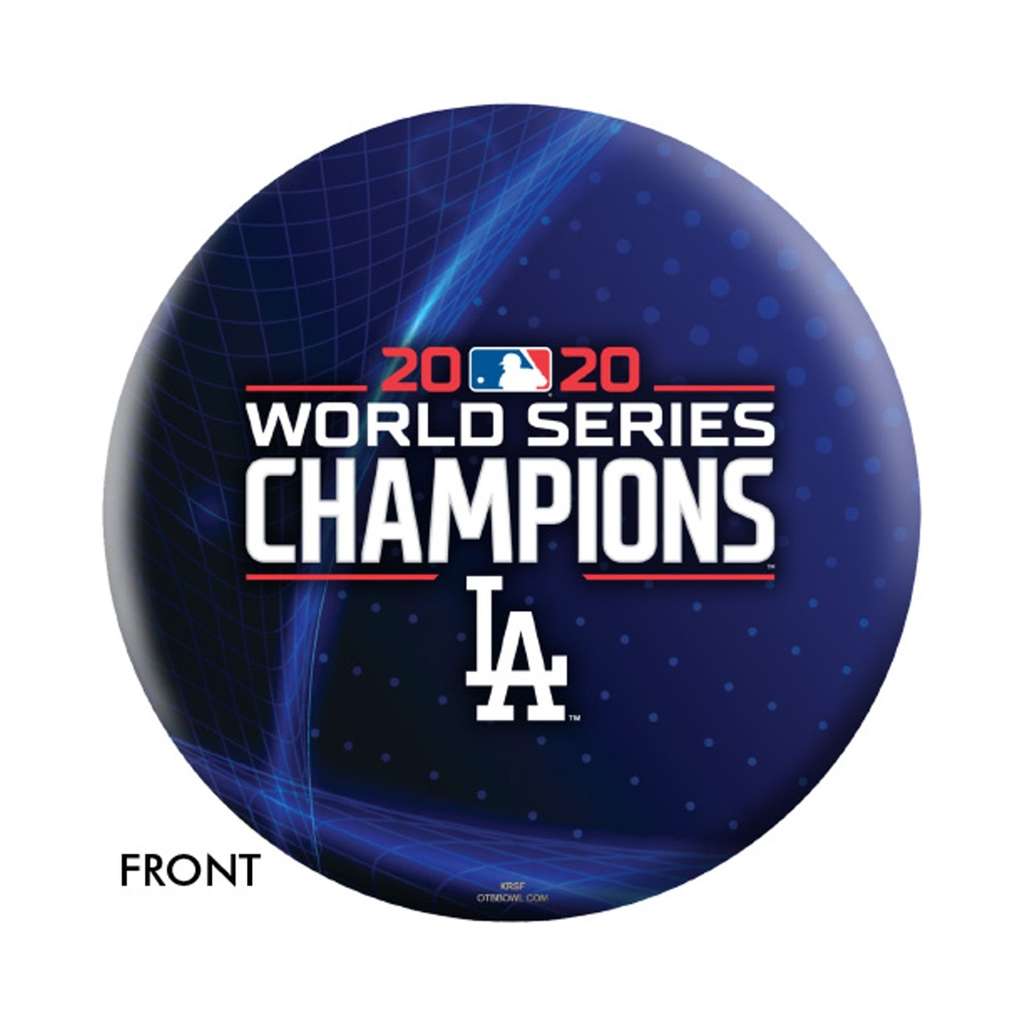 2020 World Series Champions Los Angeles Dodgers Bowling Ball - Blue Streak