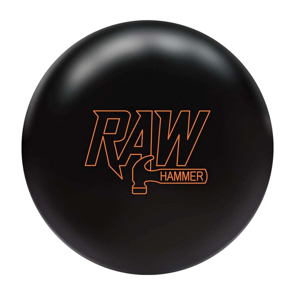 Hammer Raw Hammer PRE-DRILLED Bowling Ball- Black