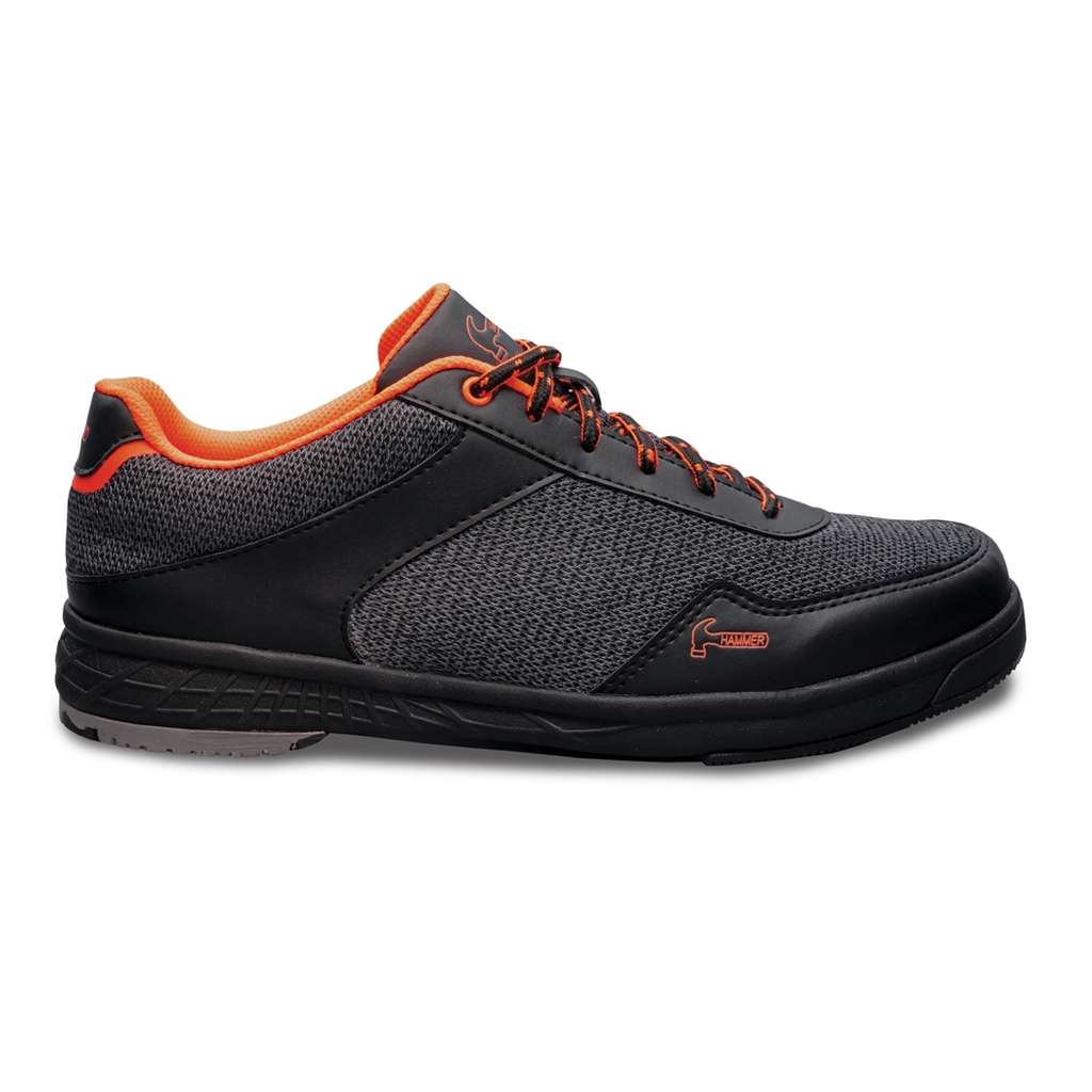 Hammer Razor Black/Orange Right Hand Only Bowling Shoes Men