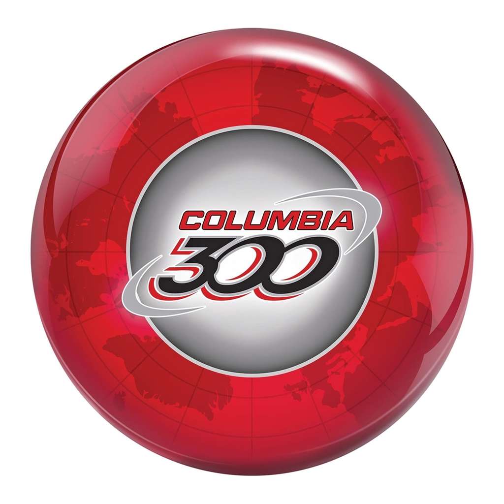 Columbia 300 Red Viz-a-Ball PRE-DRILLED Bowling Ball - Red