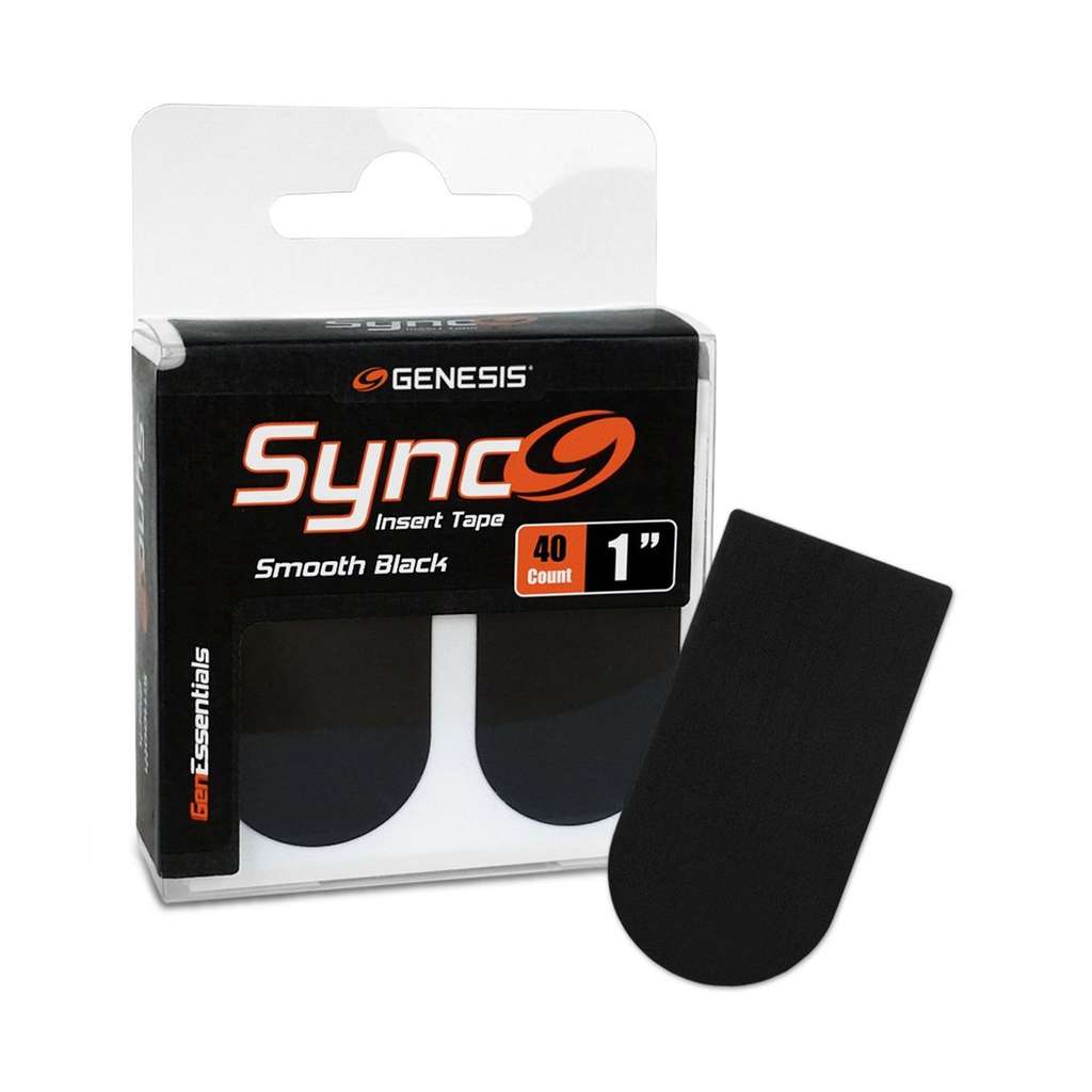 Genesis Sync Tape Black 1" - 40 Pieces