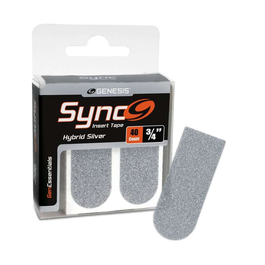 Genesis Sync Tape Silver 3/4" - 40 Pieces