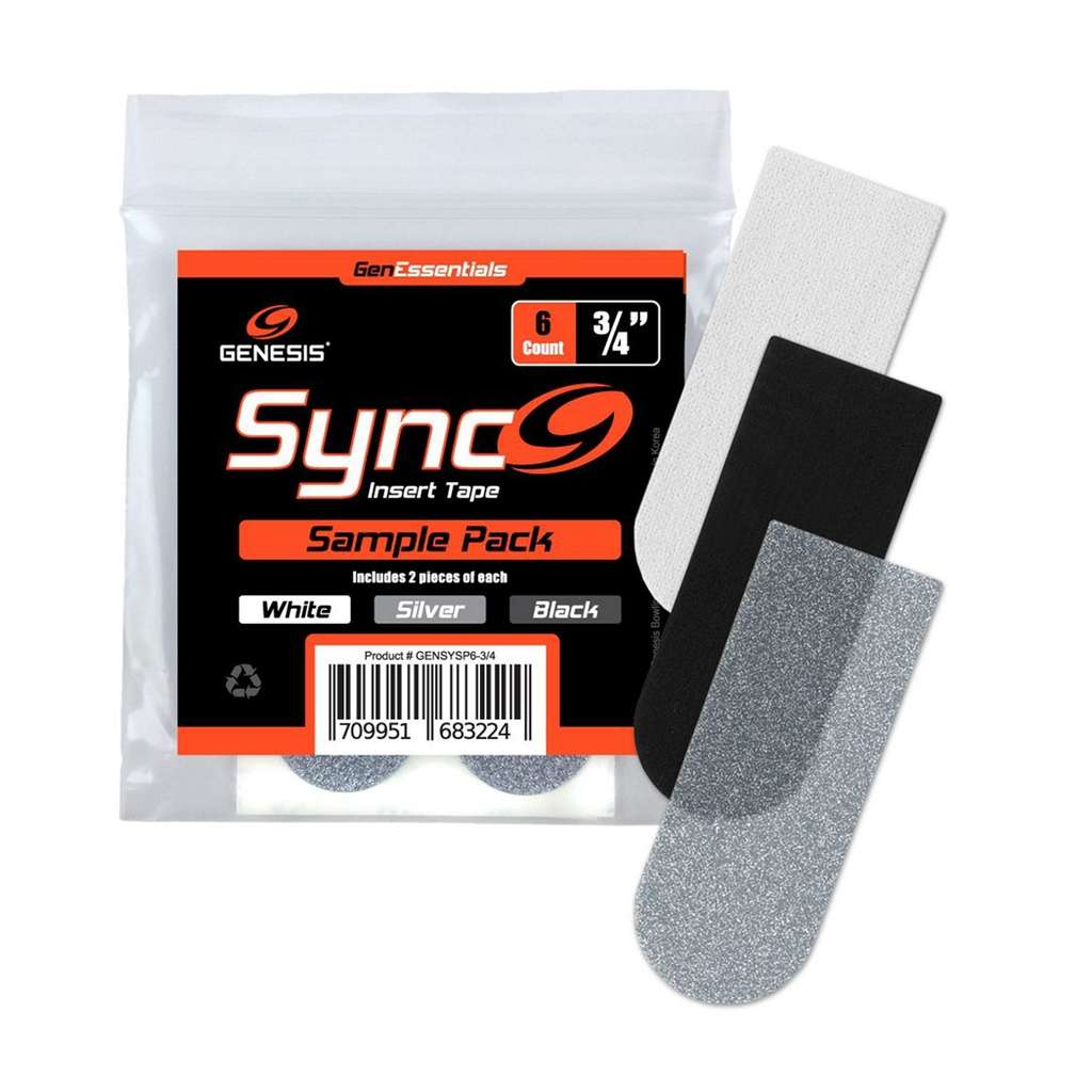 Genesis Sync Tape 3/4" Sampler Pack - 6ct