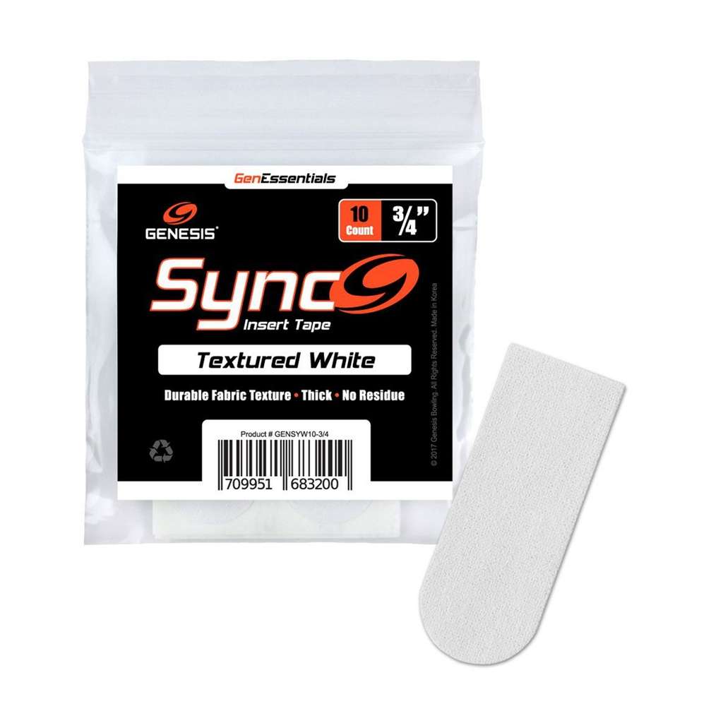 Genesis Sync Tape White 3/4" - 10 Pieces