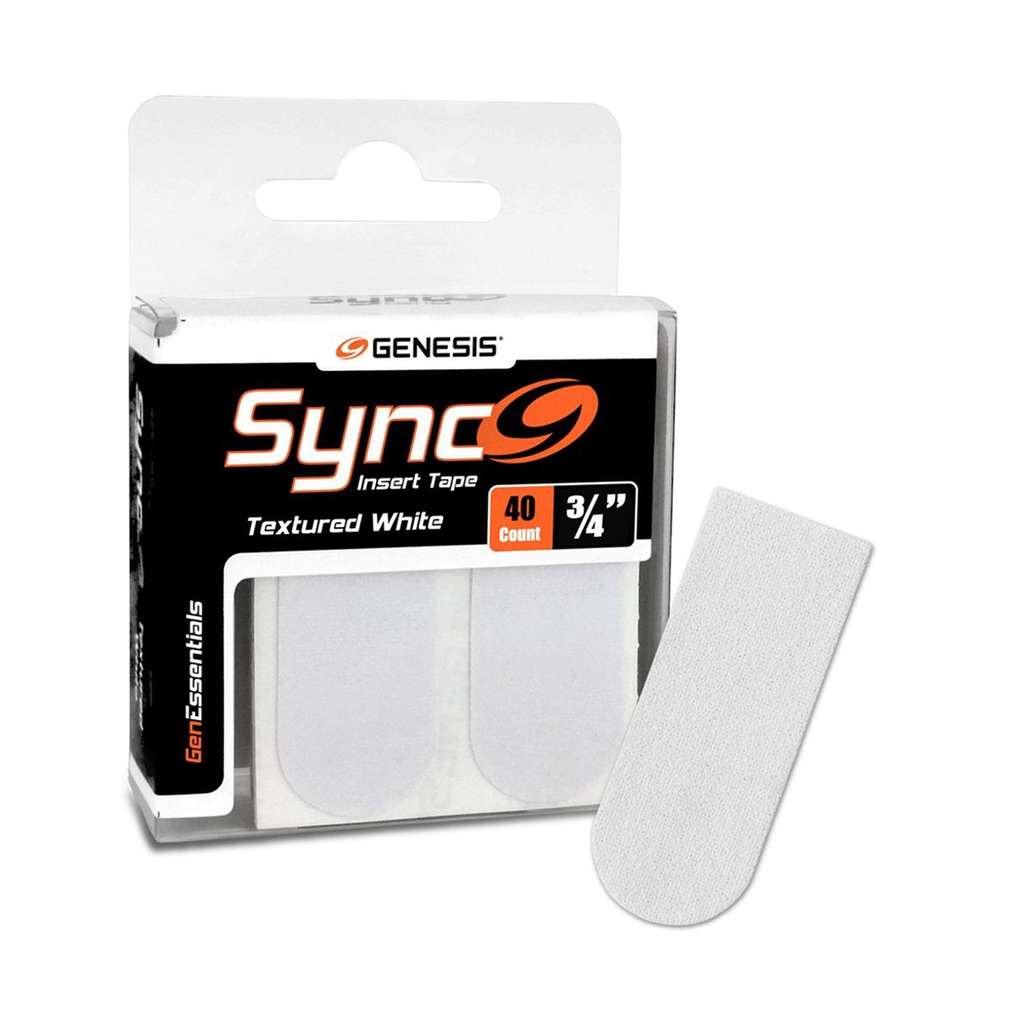 Genesis Sync Tape White 3/4" - 40 Pieces